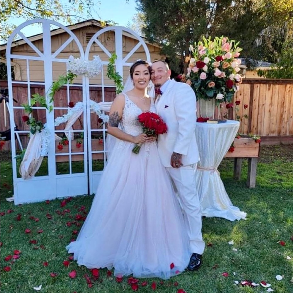 Beautiful wedding dress
